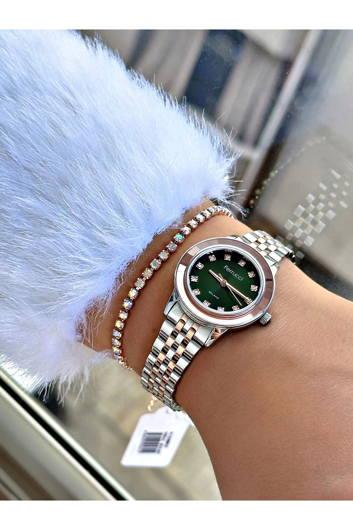 Ferrucci FC03388M.02 Çelik Kordon Kadın Kol Saati