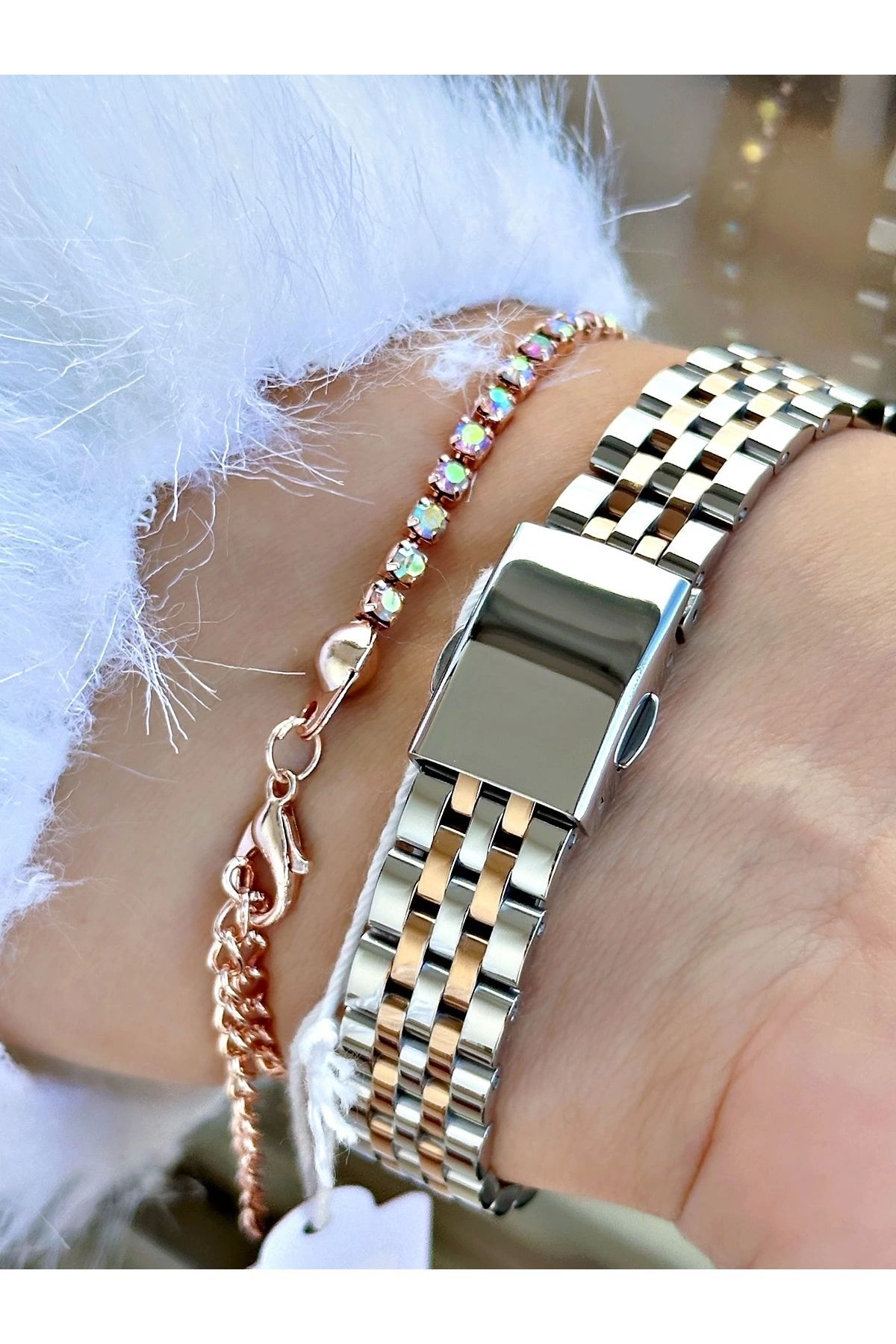 Ferrucci FC03388M.02 Çelik Kordon Kadın Kol Saati - Görsel 4