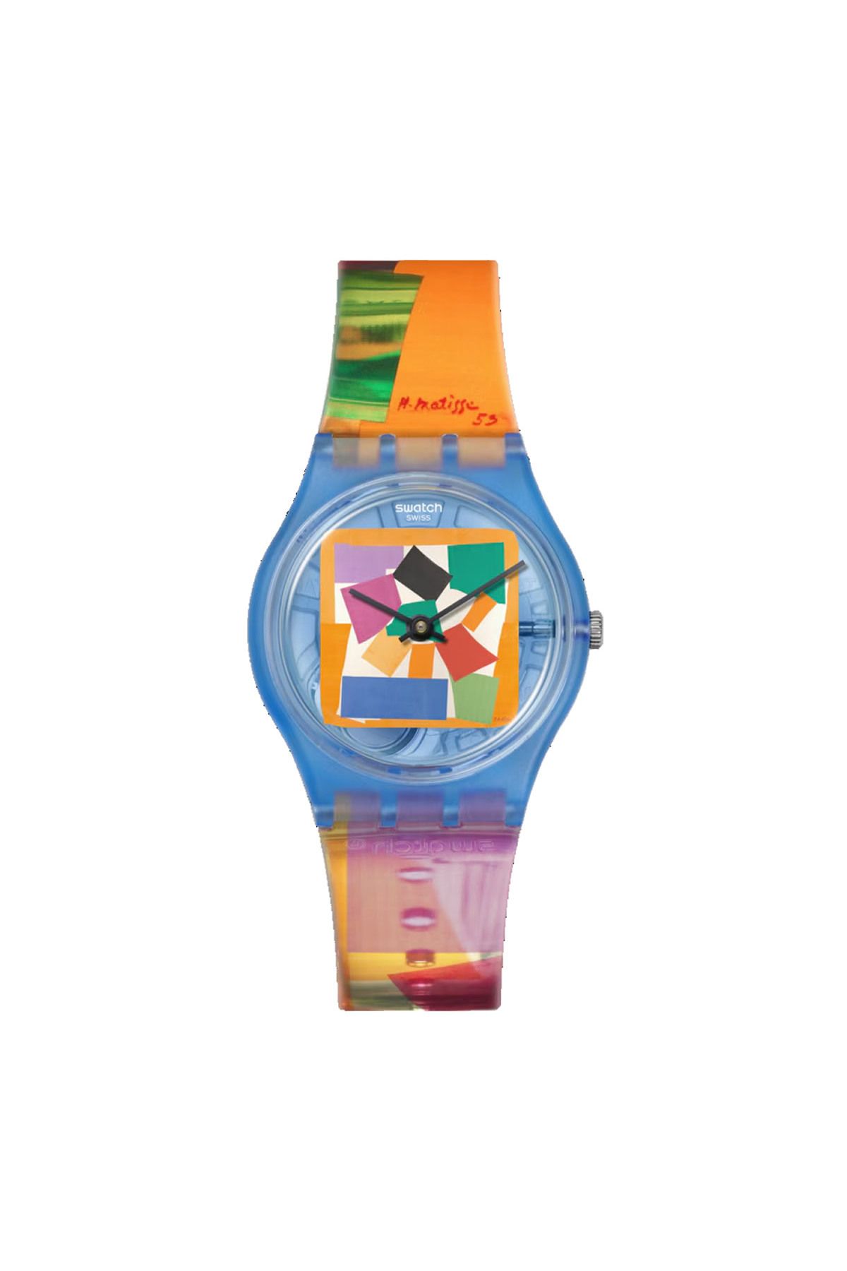 Swatch SO28Z127 Swatch Matisse's Nail Unisex Kol Saati