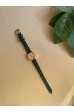 QUARTZ Retro Minimal Deri Kordon Kadın Kol Saati