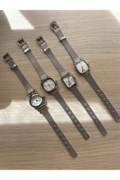 QUARTZ Kadın Kol Saati Hasır Model