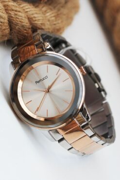 Ferrucci Kadın Rose Gri Kol Saati Fc N8596 05