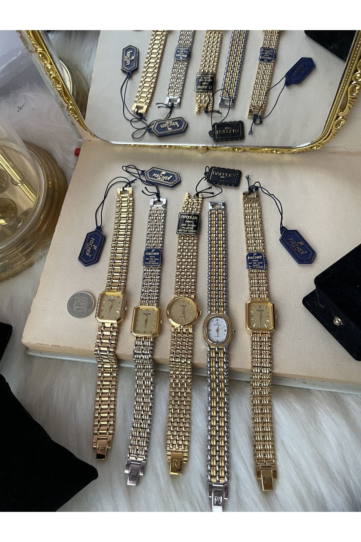 Fischer Vintage kadın saati - Görsel 3