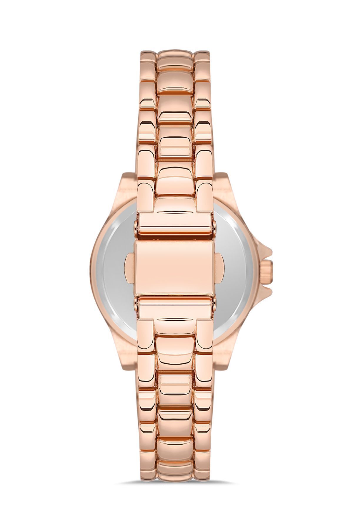 polo55.sport.1855 Klasik Tasarım Metal Kordon Unisex Kol Saati - Görsel 3