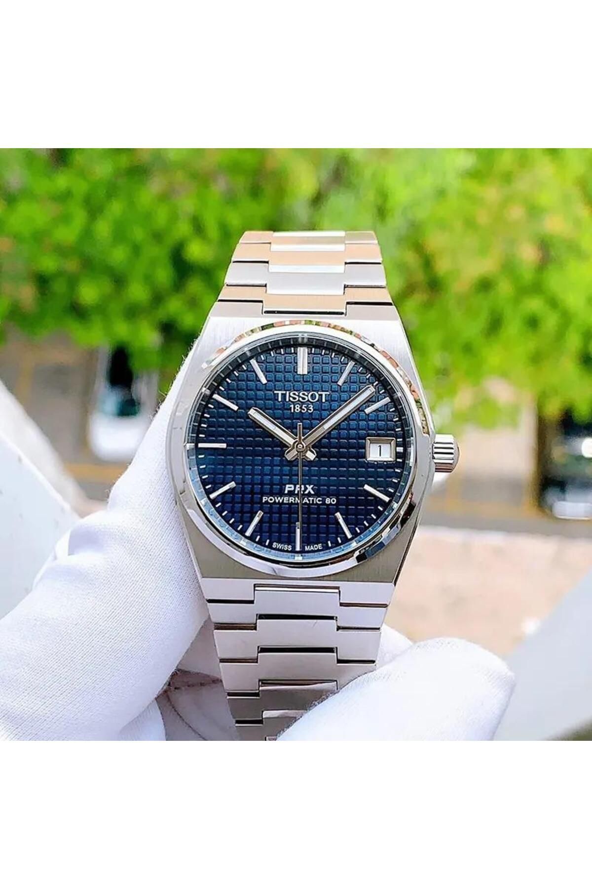 Tissot PRX Powermatic 80 35mm T1372071104100 Kol Saati T137.207.11.041.00 - Görsel 4