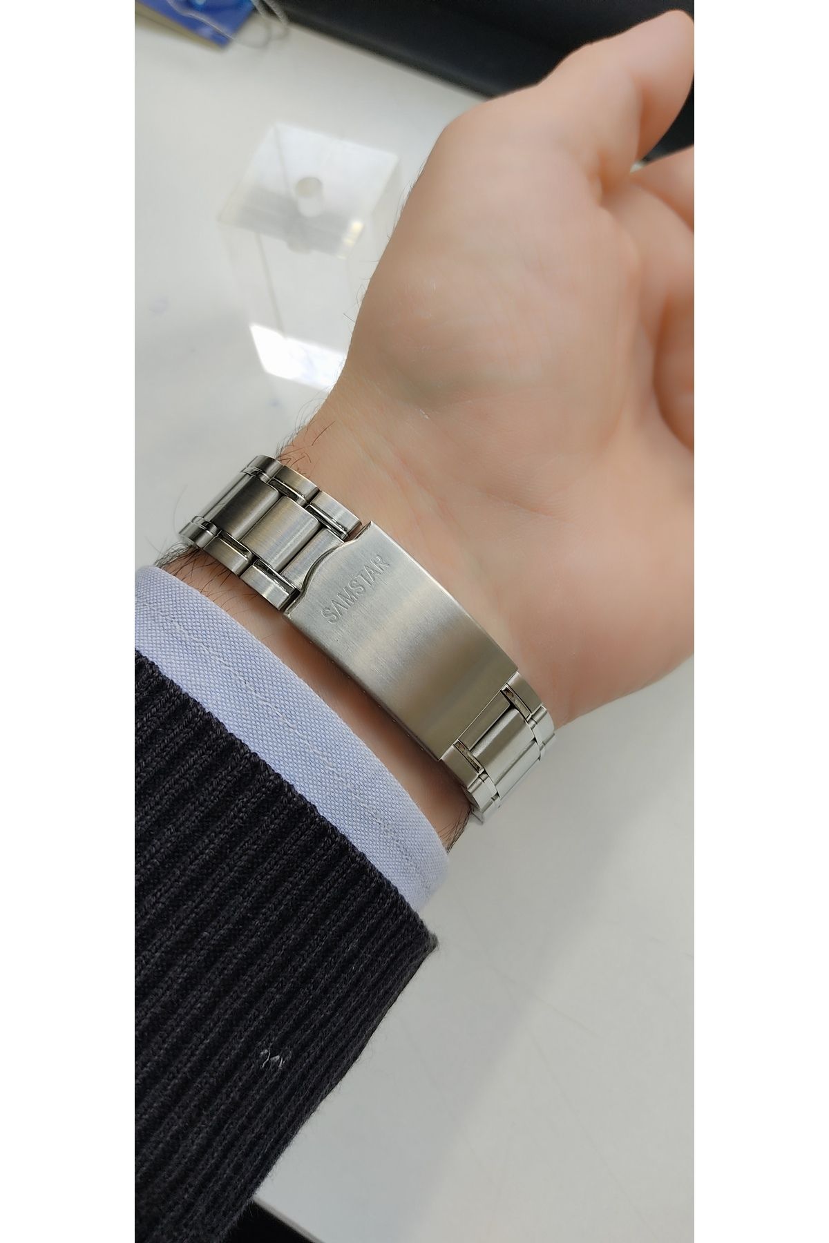 Samstar Takvimli klasik erkek kol saati - Görsel 3