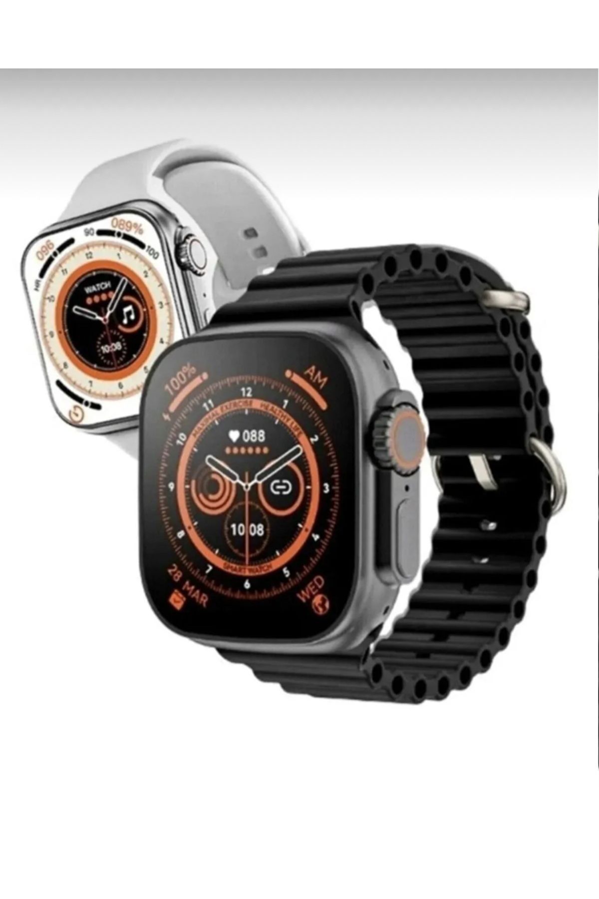 EMİN ENSAR HOME Watch Ultra 8 - Ultra 7 in 1 (7 Kordonlu Akıllı Saat) 49mm - Görsel 4