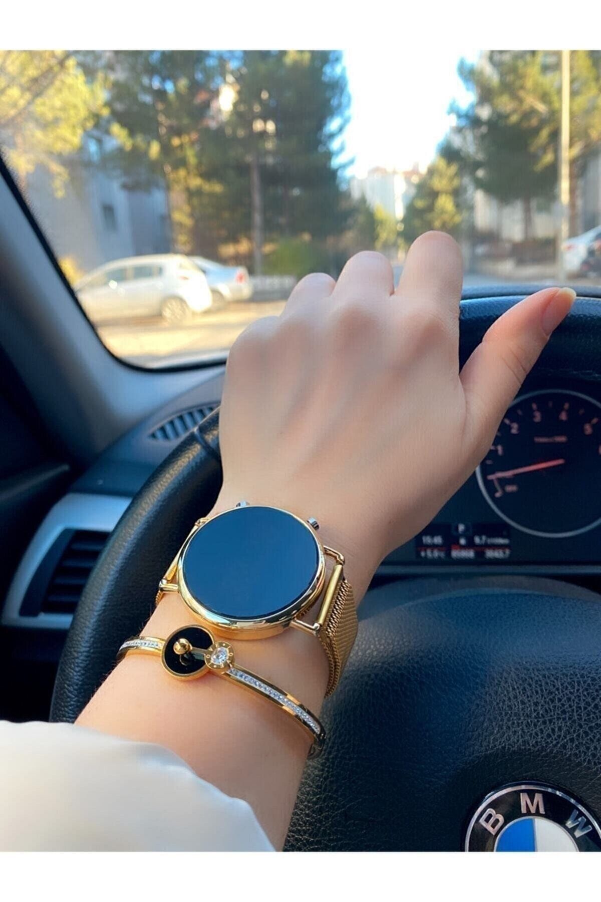 ÇENÇEN Çelik Dijital Saat Led Hasır Kordon Dijital Yeni Model Kadın Unisex Kol Saati( Sadece Saat)