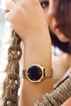 Upwatch UPWATCH İKONİK ALTIN ​​SET KUĞU TOPAZI +