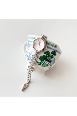 Boise Atelier Ovein Grey-Pink Watch | Saat