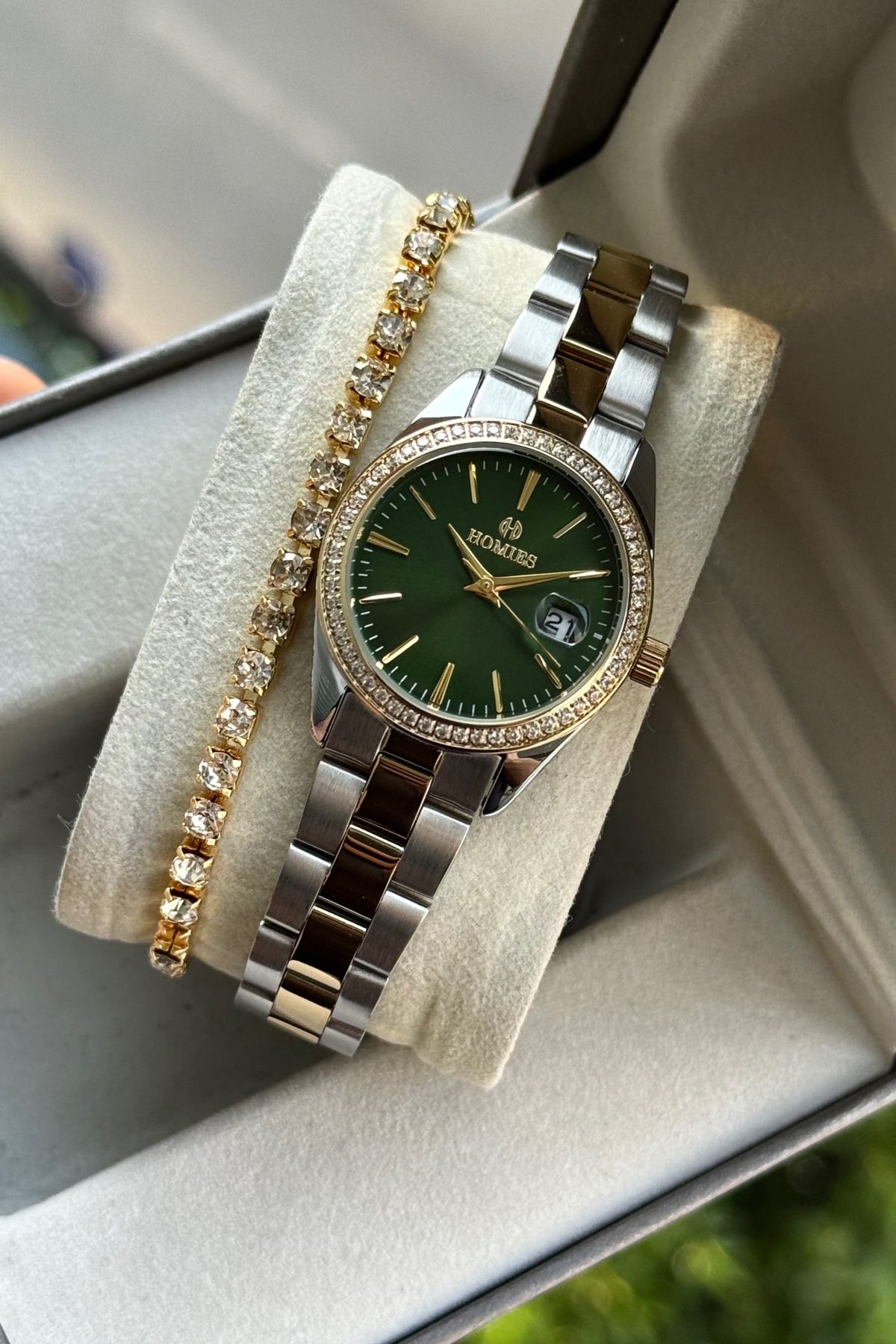 Homies KADIN KOL TAKVİMLİ HEDİYELİK KUTUSU VE BİLEKLİK HEDİYELİ.HM2378765 - Görsel 4