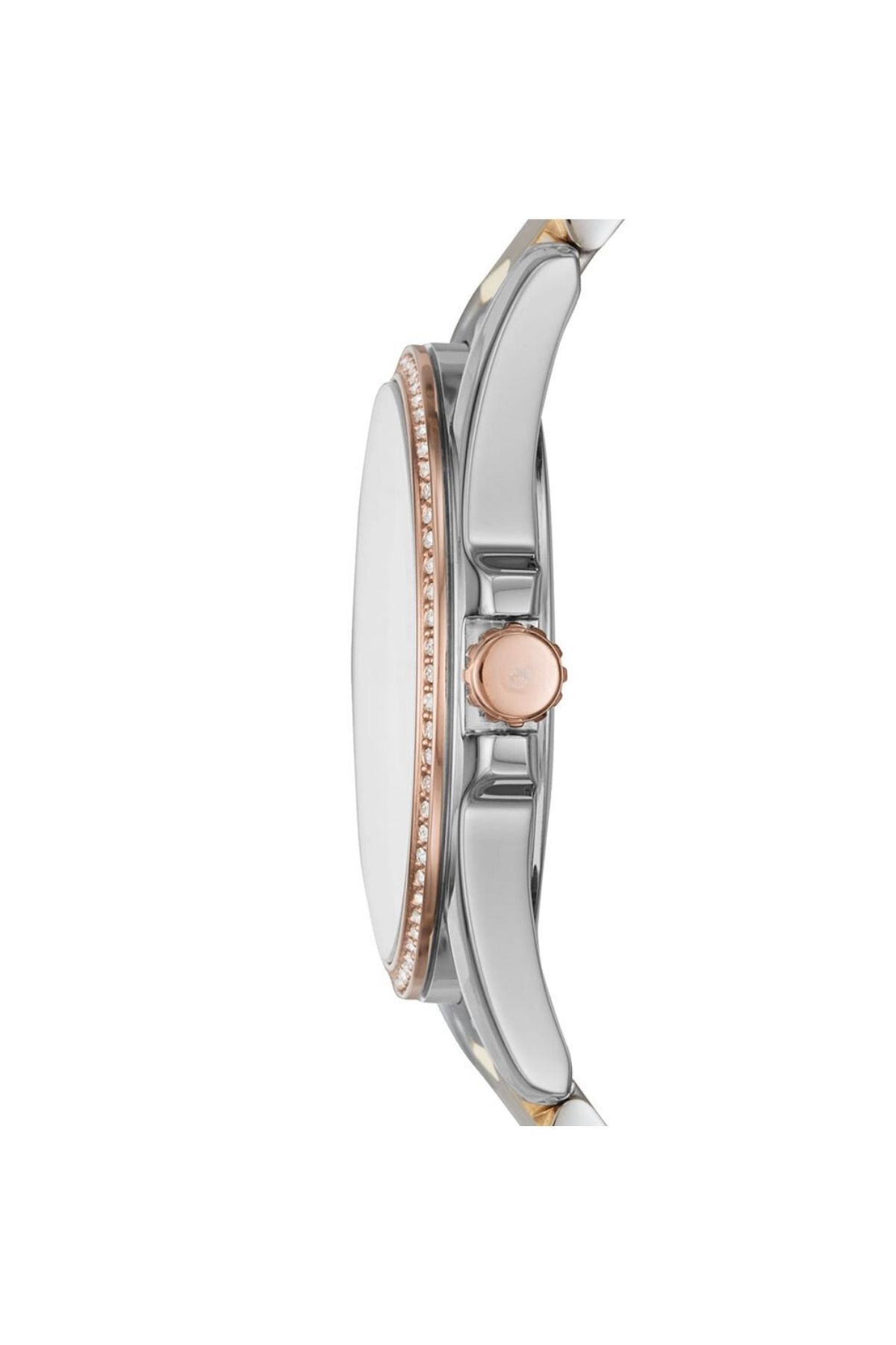 polo55.sport.1855 Klasik Tasarım Taşlı 3 Renkli Metal Kordon Unisex Kol Saati - Görsel 3