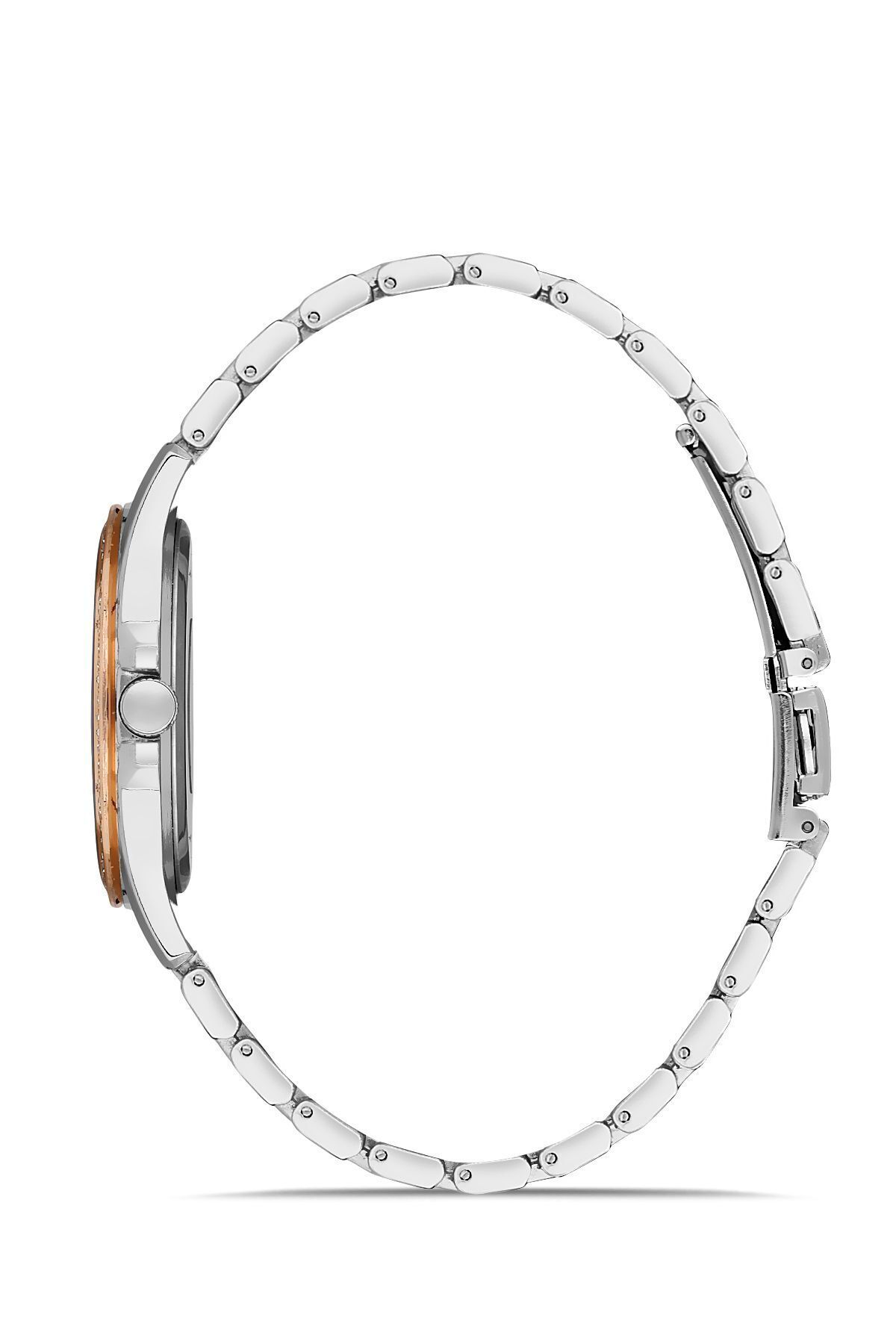 polo55.sport.1855 Klasik Tasarım Taşlı 3 Renkli Metal Kordon Unisex Kol Saati - Görsel 5