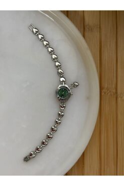 QAYYO Kalpli Kordon ve Charmlı Minimal Kadın Pinterest Saati