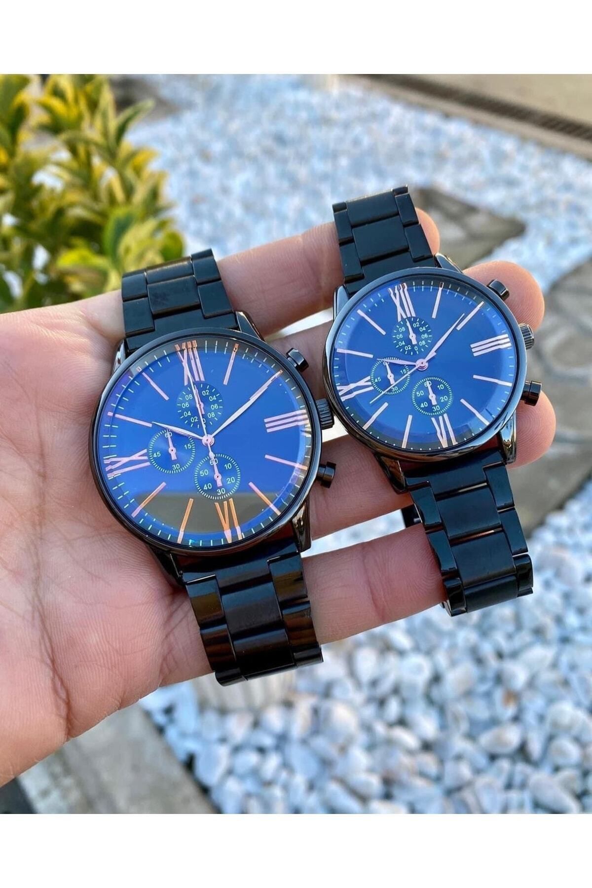 İSTLİV Özel Seri Çift Kol Saatleri Sevgili Saati Limited Edition