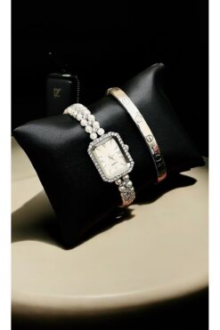 pullmarkt Twinkle Serisi - Bileklik + Kadın Kol Saati