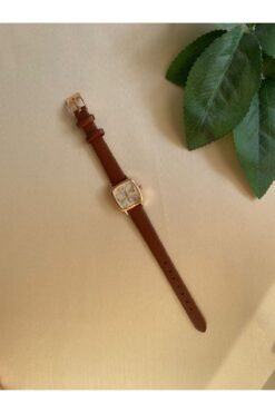 QUARTZ Rubsey Retro Minimal Vintage Deri Kordon Kadın Kol Saati