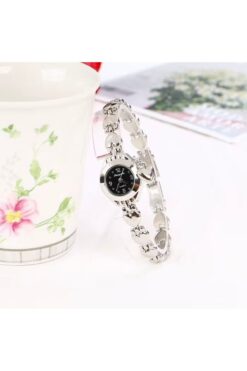 pullmarkt Love Serisi - Kalpli Charm Kadın Kol Saati Vintage