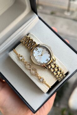 Homies Kadın Kol Saati Bileklik Hediye.