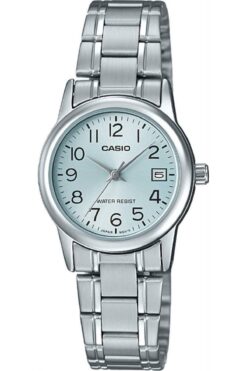 Casio LTP-V002D-2BUDF Kadın Kol Saati  (2 Yıl Türkiye Distribütörü Ersa Saat Garantilidir)