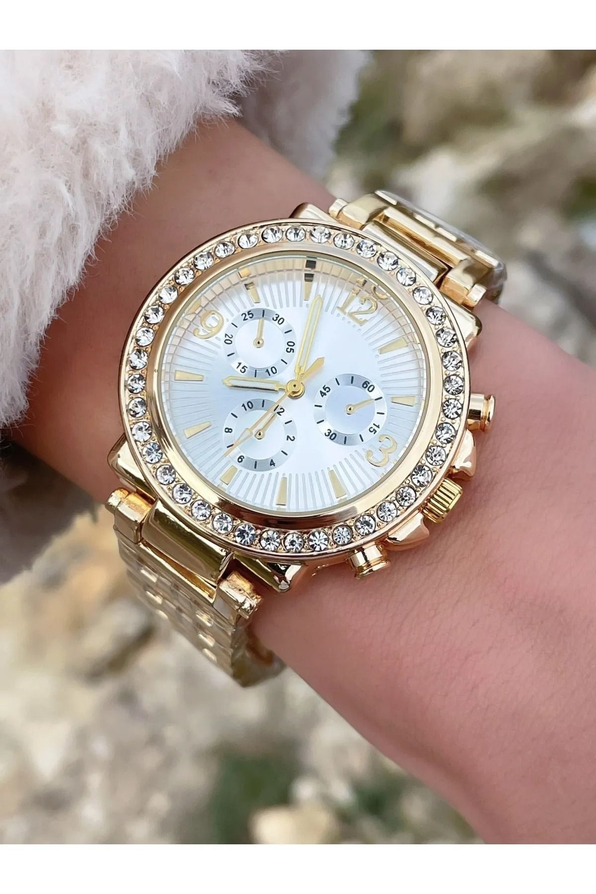 Bimodabu Taşlı Kadın Kol Saati