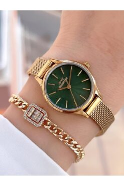 Slazenger Çelik Kordon 2 Yıl Garantili 5 Atm Bileklik Hediyeli Kadın Kol Saati BSL.09.2458.3.02