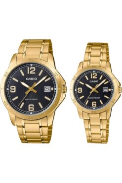 Casio MTP-LTP- V004G-1BUDF Çift Kol Saati (Kadın-Erkek)