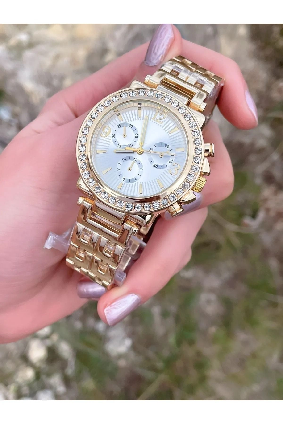 Bimodabu Taşlı Kadın Kol Saati - Görsel 3