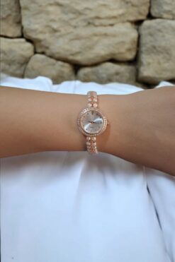 DARK BLANC İncili model zarif  kol saati