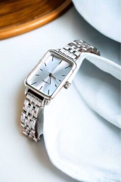 Neorney Dikdörtgen Çelik Kadın Kol Saati