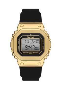 hummel Erkek Kadın Spor Kol Saati Gold Siyah Hm-2001Md-4