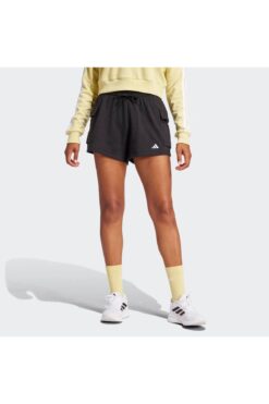 adidas Essentials Small Logo French Terry Cargo Shorts