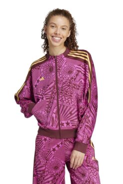 adidas FARM TIRO TT LUCFU Pembe Kadın Fermuarlı Sweatshirt