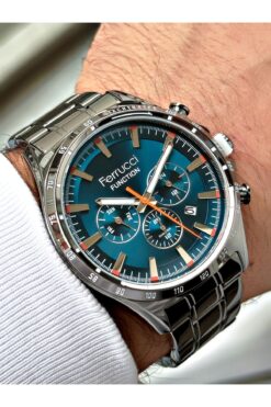 Ferrucci Funciton Multi Fonksiyon 3 Atm Su Geçirmezlik Füme Renk Erkek Kol Saati
