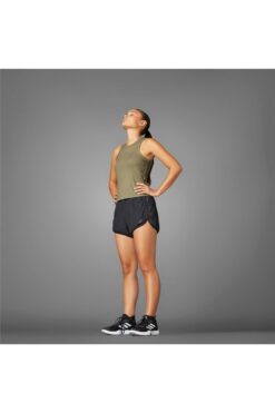 adidas Kadın Siyah Şort Pacer Rıb Short Ik5455