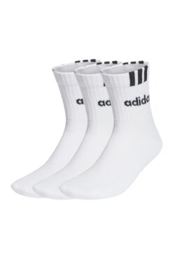 adidas C 3S LIN 3P  Beyaz Spor Çorap