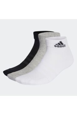adidas Yastıklamalı Bilek Boy Çorap - 3 Çift