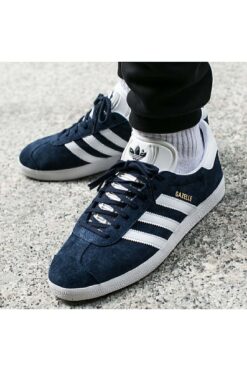 adidas Gazelle Unisex Spor Ayakkabı Sneaker Lacivert