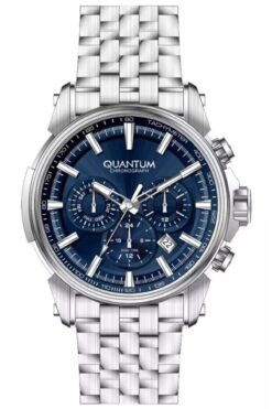 Quantum Pwg1176.390 Safir Cam Çelik Erkek Kol Saati