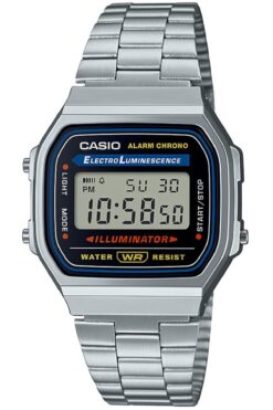 Casio Unisex Retro Kol Saati A168WA-1WDF (2 Yıl Türkiye Distribütörü Ersa Saat Garantilidir)
