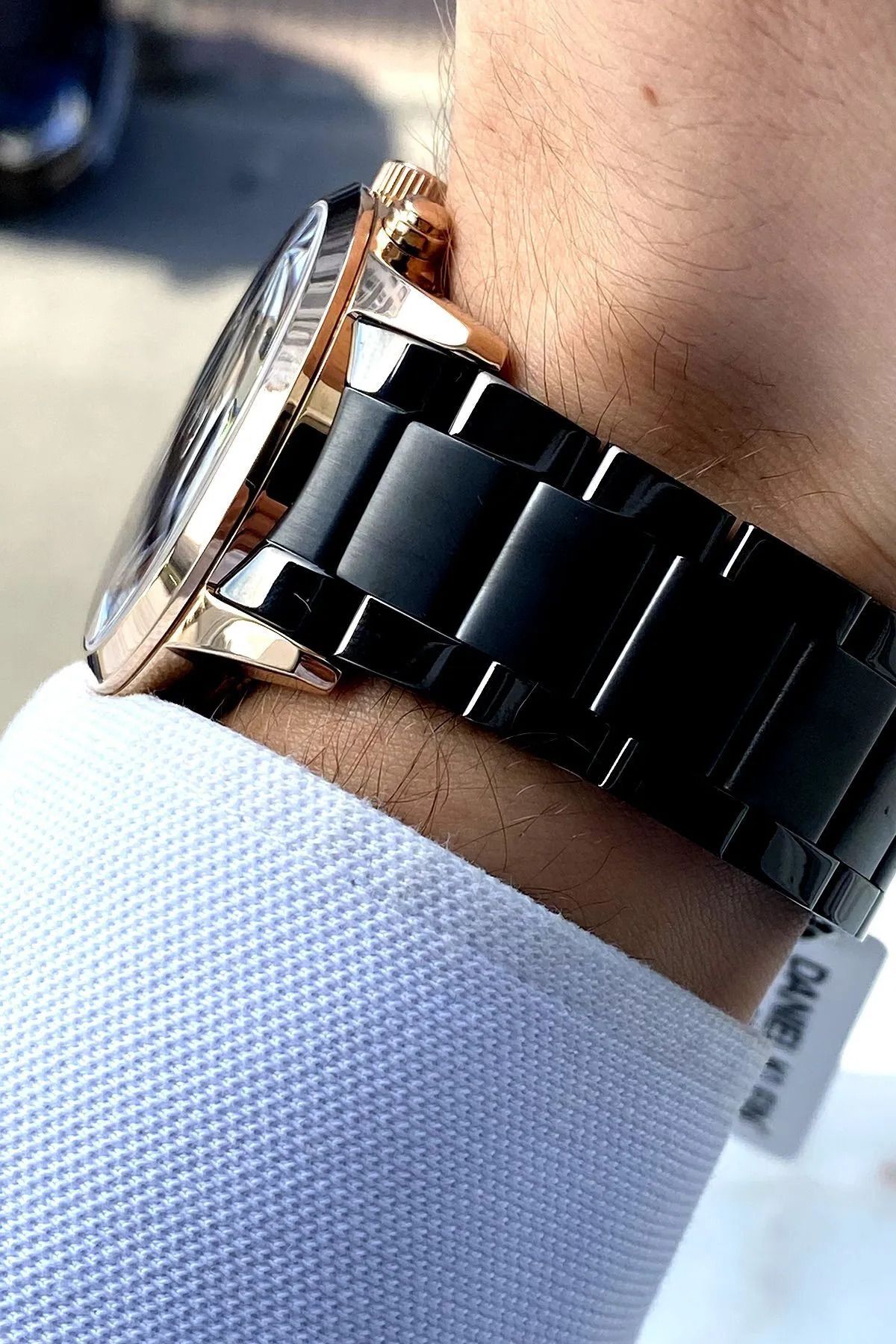 Daniel Klein Özel Seri %100 Orijinal 2 Yıl Garantili Siyah Renk Çelik Erkek Kol Saati Bileklik - Görsel 4