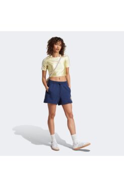 adidas Originals Kadın Sarı Crop T-shirt