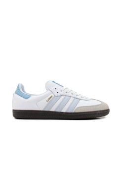 adidas Samba OG White Halo Blue Kadın Spor Ayakkabı