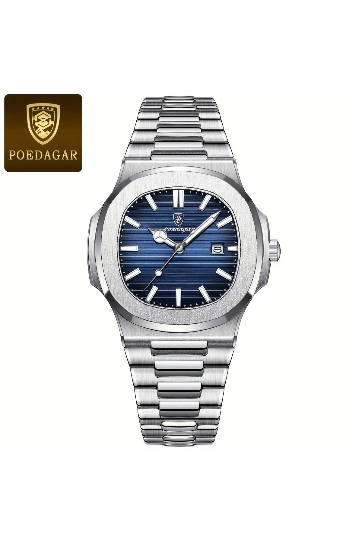 POEDAGAR Klasik Tarz Casual Business Erkek Saat - Görsel 3
