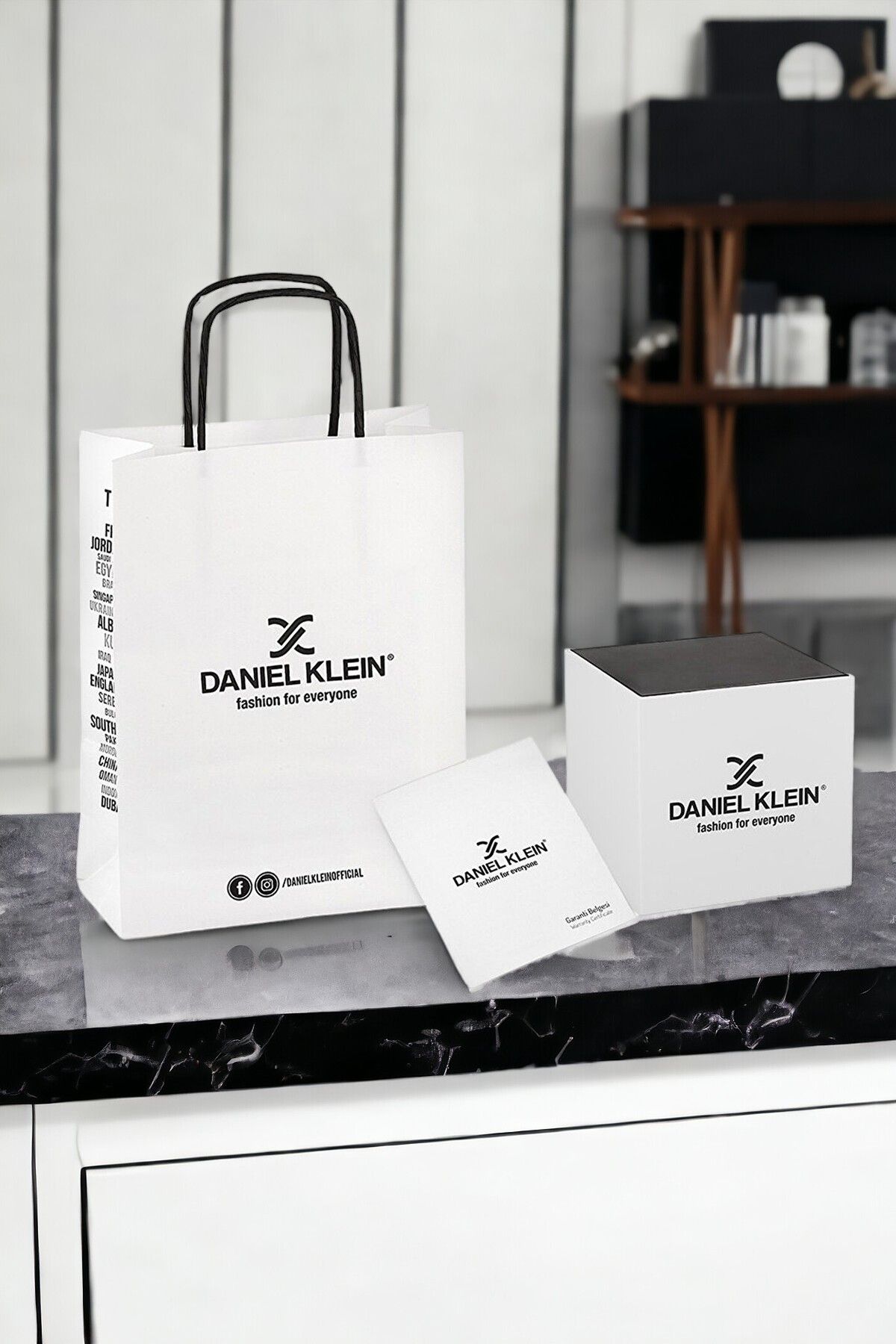 Daniel Klein Royal Erkek Kol Saati 3 Atm Su Geçirmez Gümüş Renk Çelik Kordon Bileklik Hediyeli Dkh4526c3 - Görsel 6