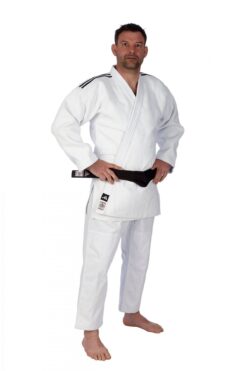 adidas Champion III IJF Onaylı Judo Elbisesi Beyaz Judogi