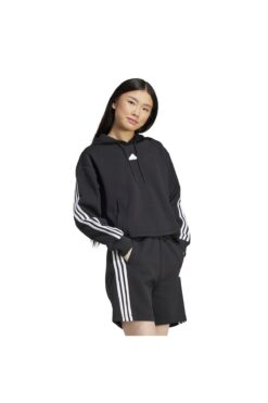 adidas W Fı 3s Oh Hd Kadın Siyah Sweatshirt Ip1533