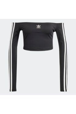 adidas Offshoulder Ls Tişört Siyah Jd0274