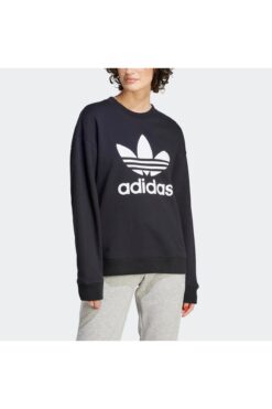 adidas IK6475-K adidas Trf Crew Sweat Kadın Sweatshirt Siyah