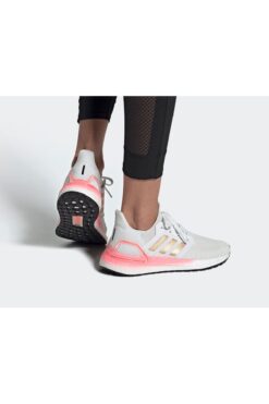 adidas Ultraboost  20 w copper  white- flash red womens sports shoes kadın koşu spor ayakkabı eg0724